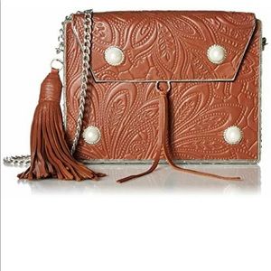 Gianna Handbag Hammered iron leather mini bag